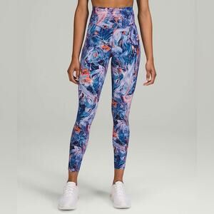 Lululemon Base Pace High Rise Running Tight 25” Atmospheric Purple 6
